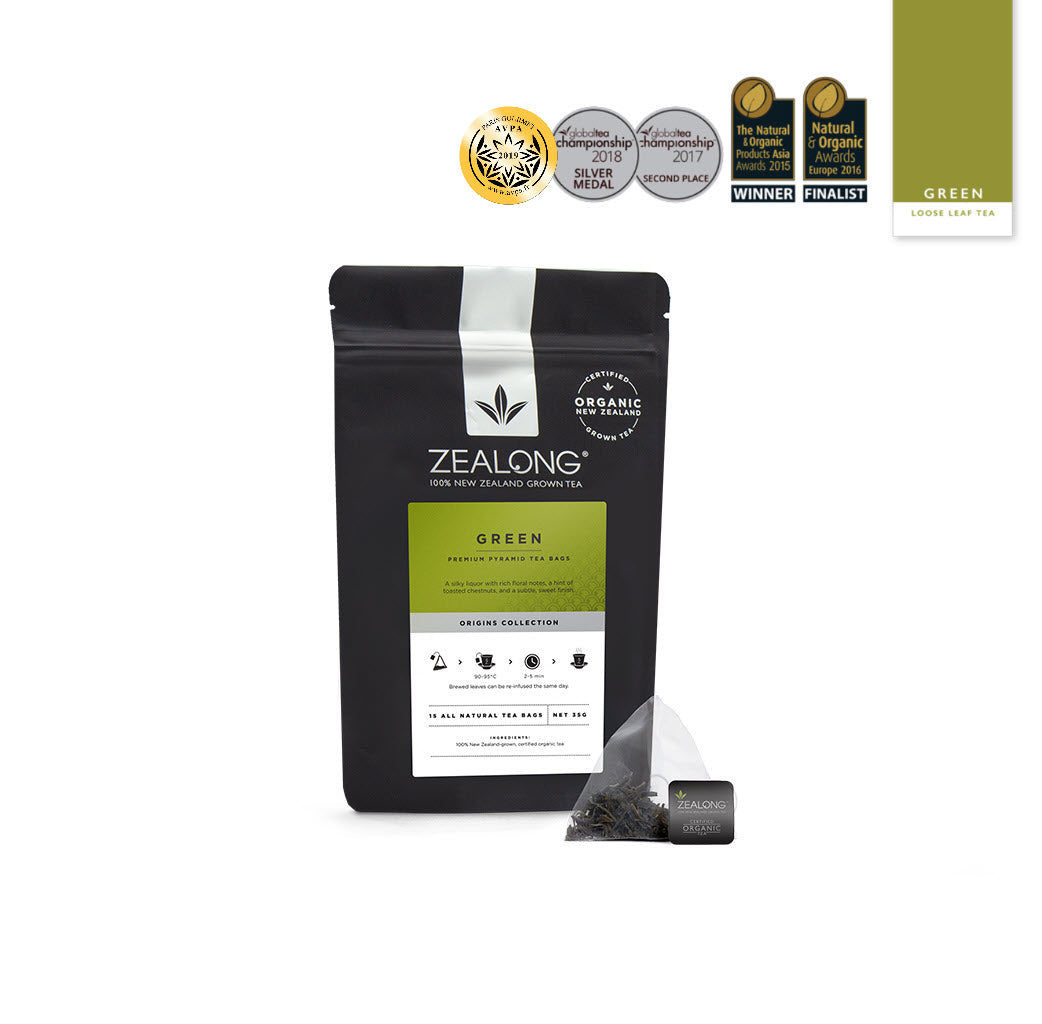 ORGANIC GREEN TEA - Zealong – Taria