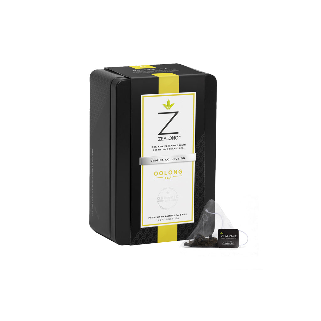 Zealong ORGANIC AROMATIC OOLONG TEA, gift tin