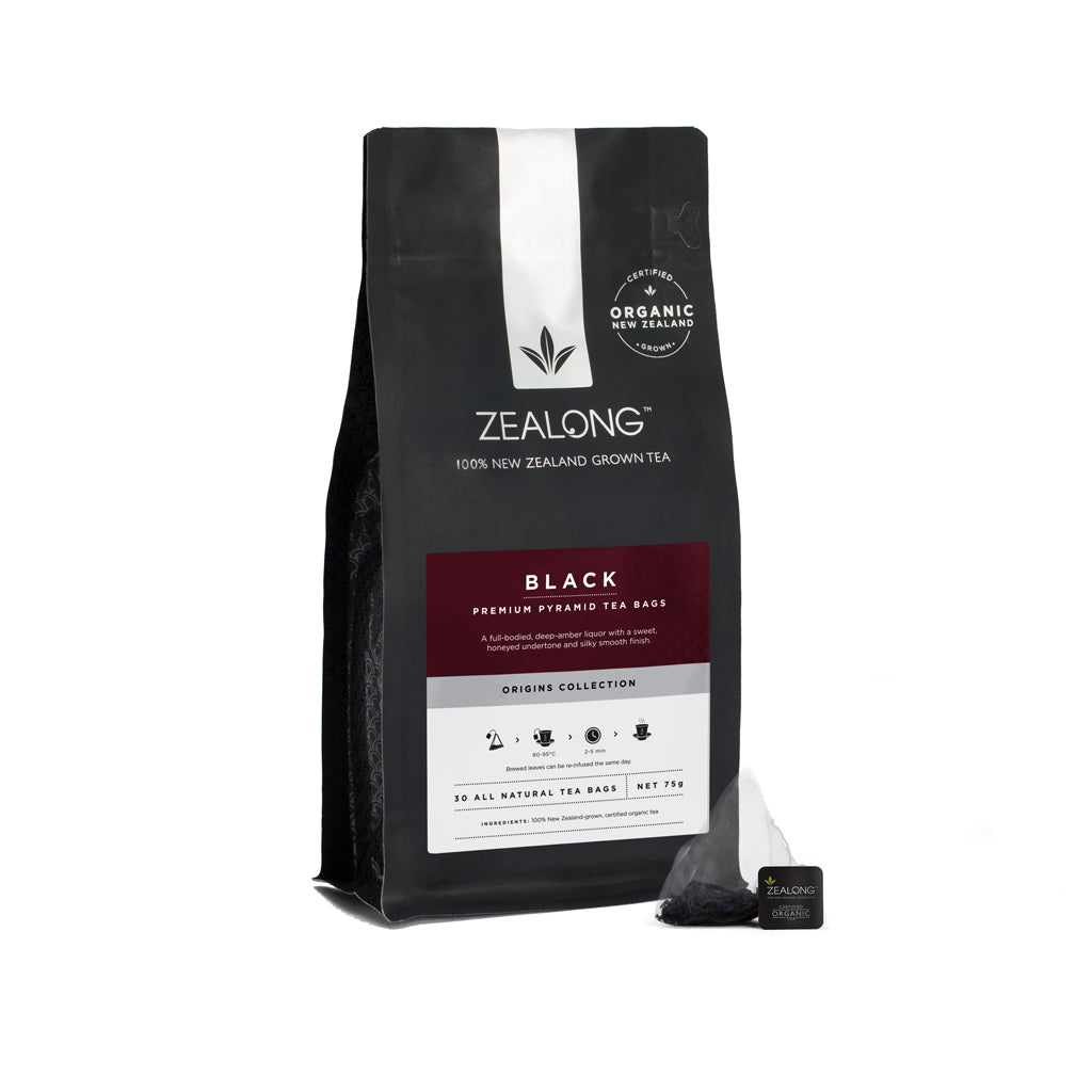 Zealong ORGANIC BLACK TEA, hospitality tea bags