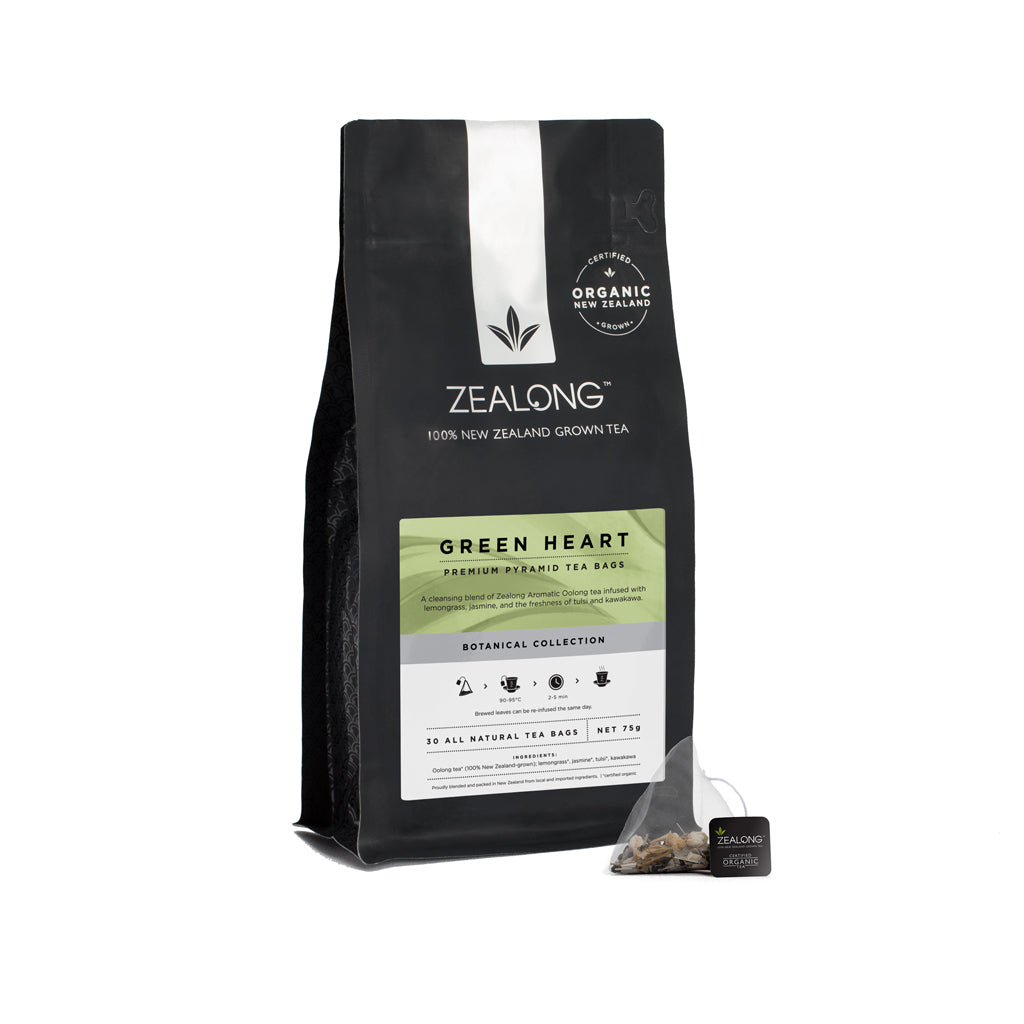 Zealong GREEN HEART, hospitality tea bags