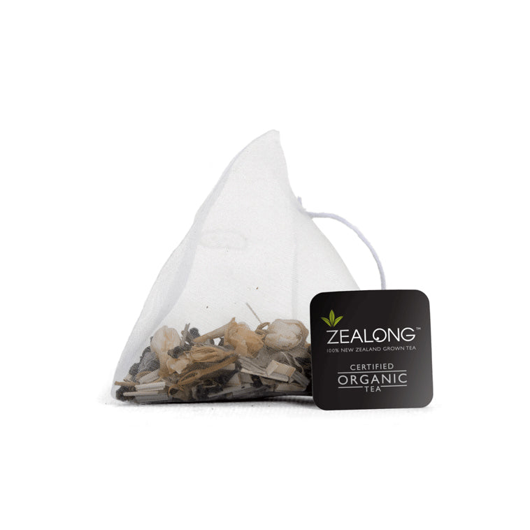 Zealong GREEN HEART, compostable tea bag