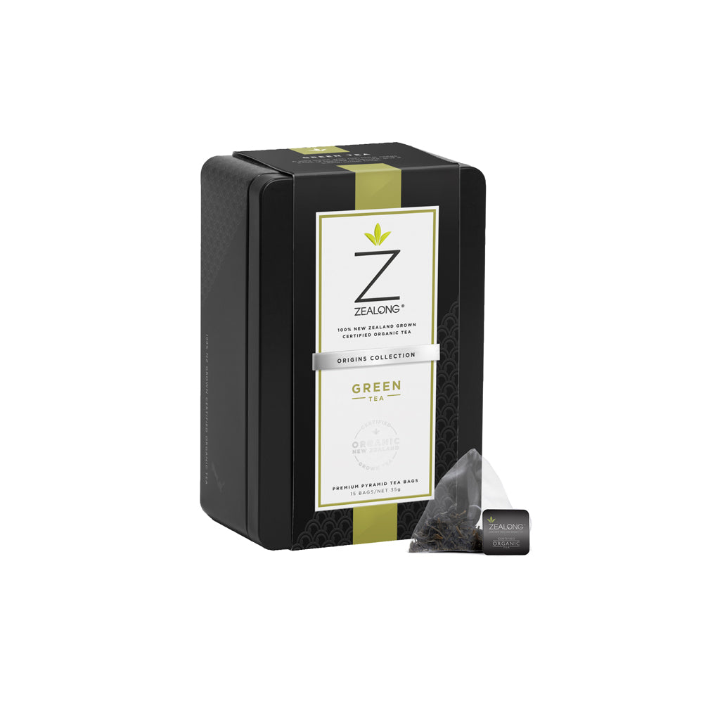 Zealong ORGANIC GREEN TEA, gift tin