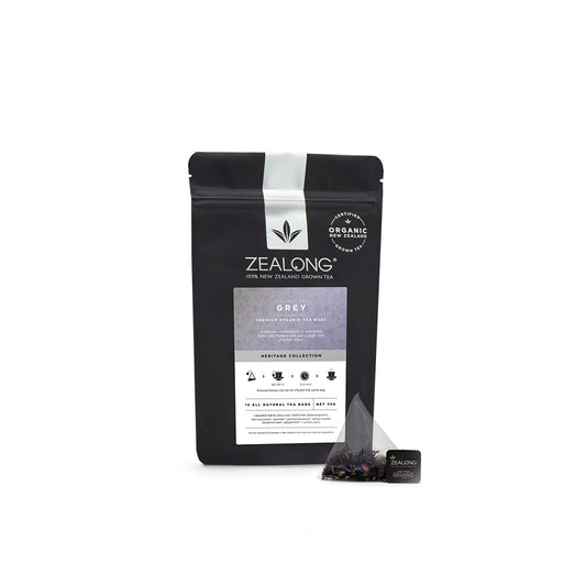 Zealong ORGANIC GREY TEA, tea bags 
