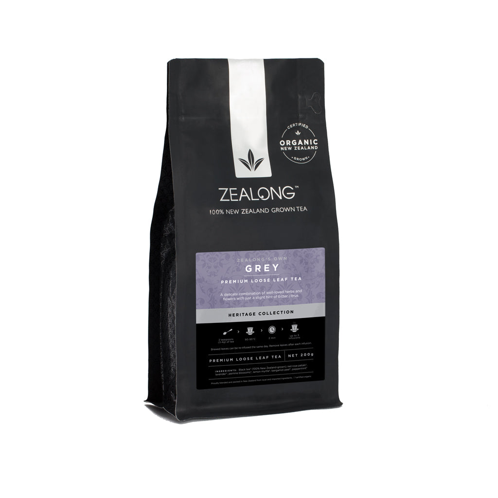 Zealong ORGANIC GREY TEA, hospitality loose leaf