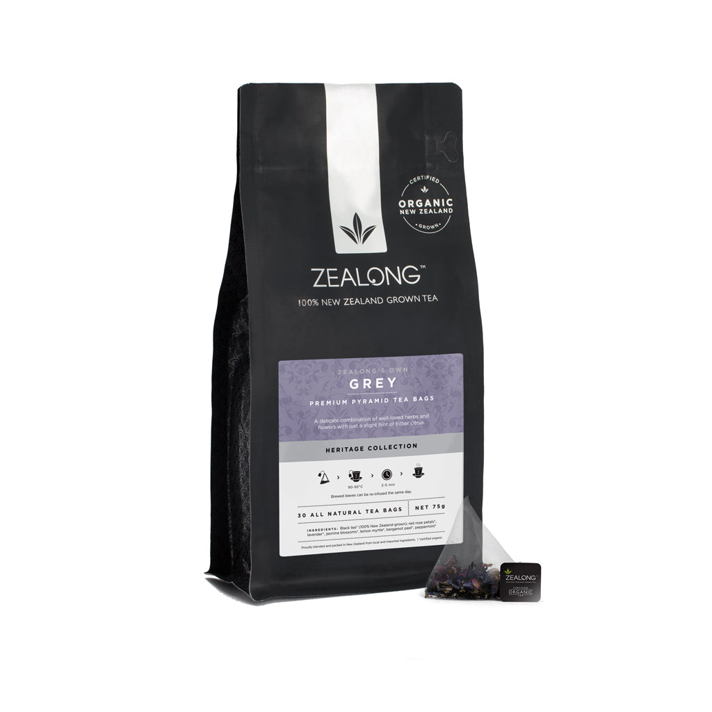 Zealong ORGANIC GREY TEA, hospitality tea bags