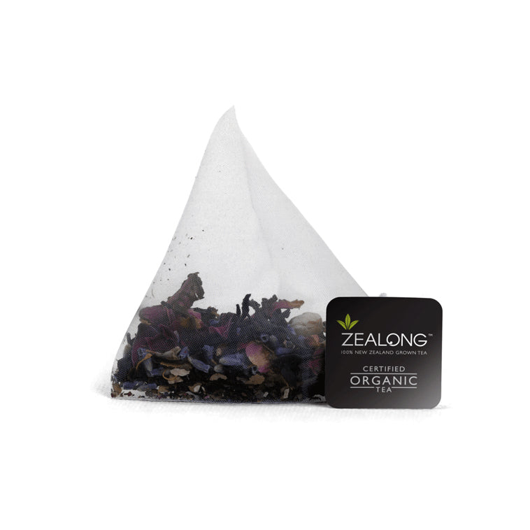 Zealong ORGANIC GREY TEA, compostable tea bag