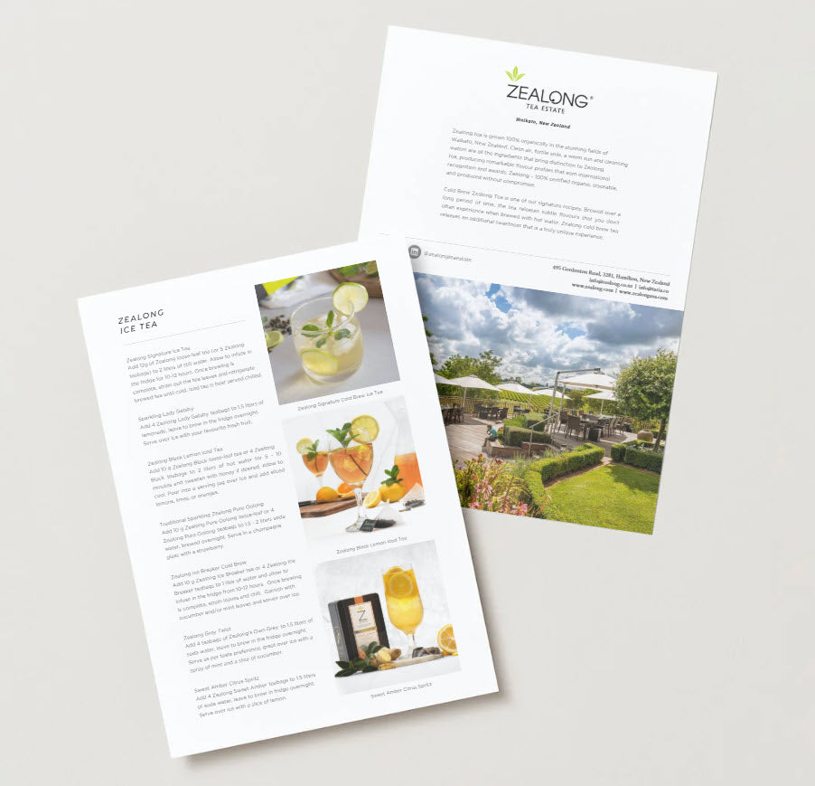 Get To Know the Iced Teas