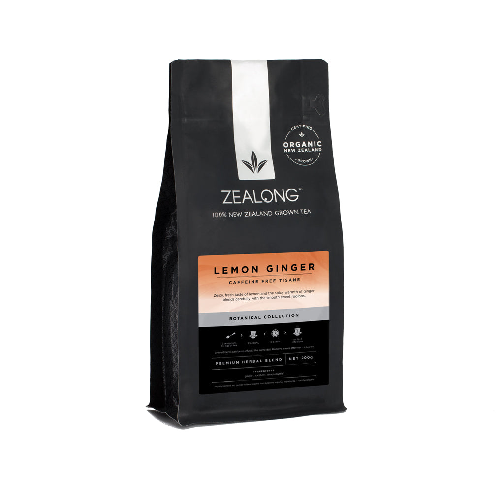 PURE ORGANIC ROOIBOS TEA WITH LEMON AND GINGER - Zealong – Taria