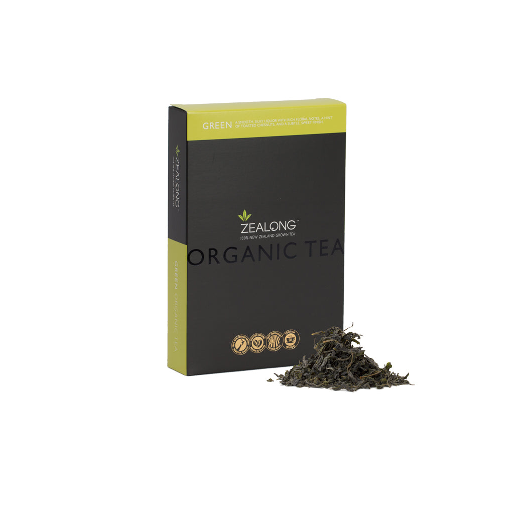Zealong ORGANIC GREEN TEA, loose leaf box